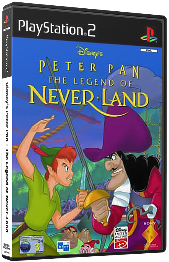 แผ่นเกมส์ PS2 : Disney's Peter Pan - The Legend of Never-Land