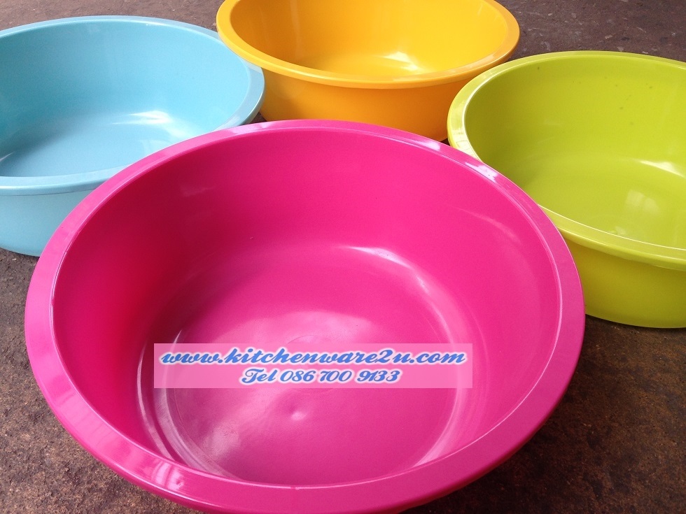 P07959 กะละมัง 35 ซม สีสวย เกรดเอ No.636A (ราคาส่งต่อ 1 โหล : 12 ใบ)