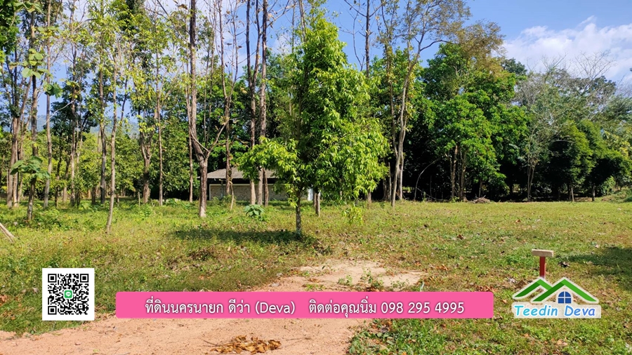 ที่ดินสวยขนาด 10 ไร่ อยู่ในแหล่งท่องเที่ยว ใกล้เขื่อนด่านปราการชล ต.สาริกา อ.เมือง จ.นครนายก