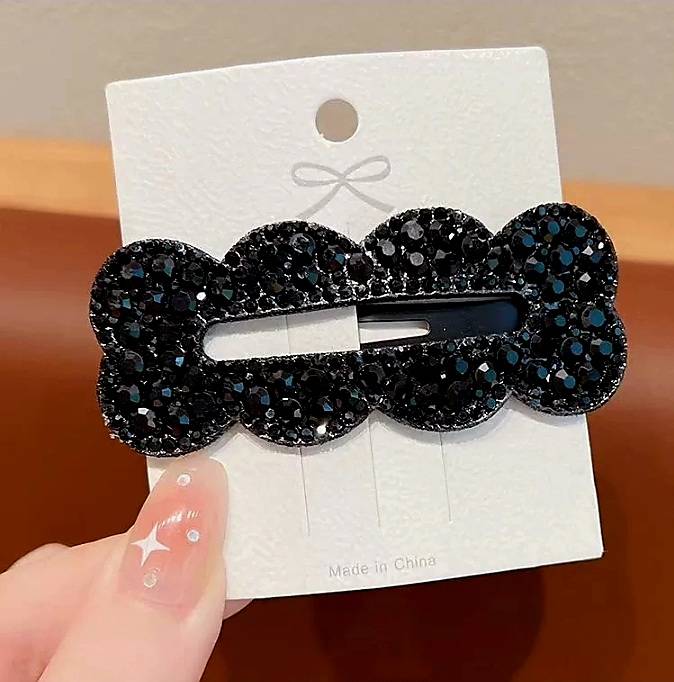 💗มาหยากิ๊ฟช้อป💗 กิ๊บเปาะแปะ กิ๊บพลอยติดผมน่ารัก ขนาด 5 - 8 ซ.ม. แฟชั่นประดับผมผู้หญิง