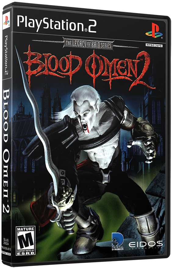 แผ่นเกมส์ PS2 : Blood Omen 2 - The Legacy of Kain Series