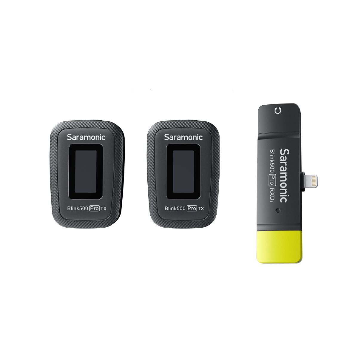 Saramonic Blink500 Pro B4 ไมโครโฟนไร้สายพร้อมไมค์คลิปหนีบเสื้อ iOS Devices