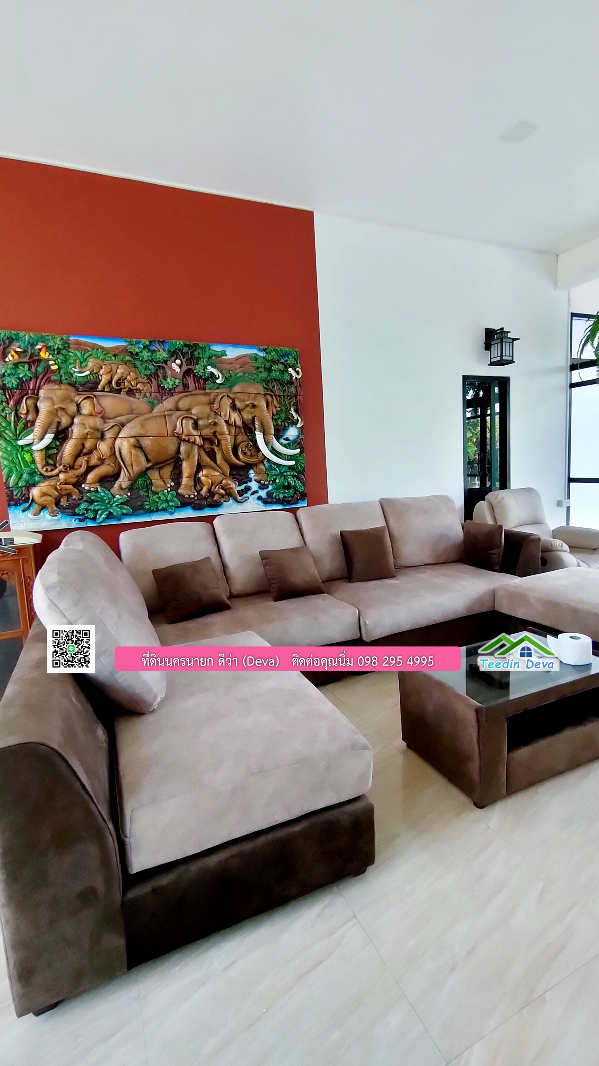 ขายรีสอร์ทพลูวิลล่า ติดแม่น้ำนครนายก สวยงามมาก เนื้อที่ 1 ไร่ 2 งาน 50 ตารางวา อ.เมือง จ.นครนายก