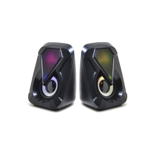 ลำโพง ลำโพงคอมพิวเตอร์ รุ่น RGB ลำโพงเบสหนักๆ เบสดีๆ ลำโพง ใช้งานได้กับโน๊ตบุ๊คแล็ปท็อป รุ่น E-1053