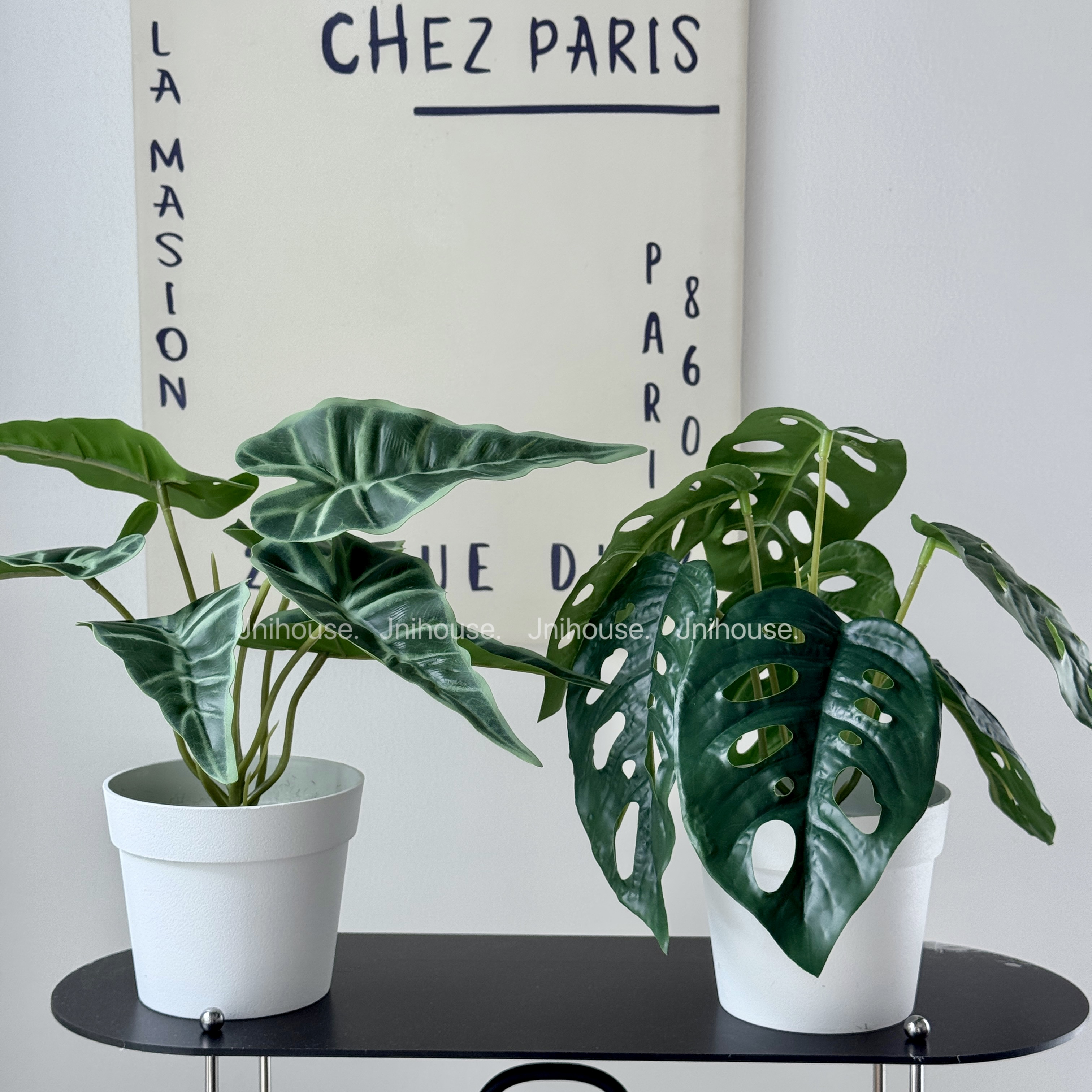 [พร้อมส่ง] Jnihouse : ต้นไม้ประดิษฐ์เล็กกระถางขาว (Tree)