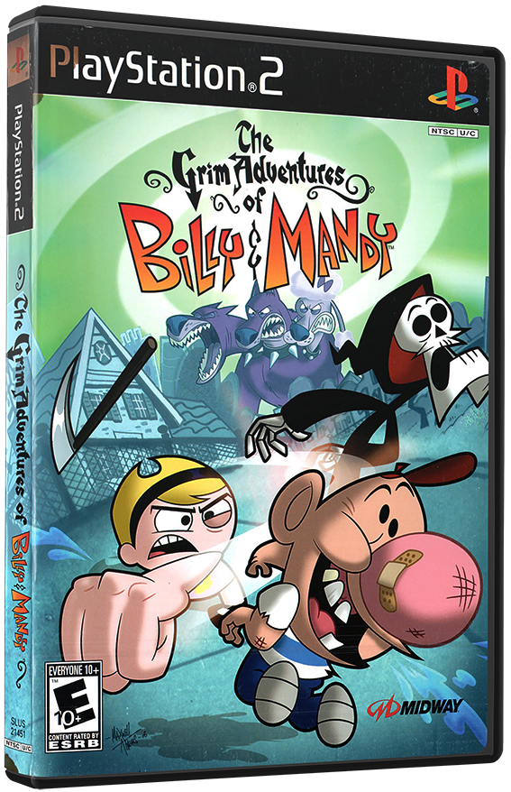 แผ่นเกมส์ PS2 : The Grim Adventures of Billy & Mandy