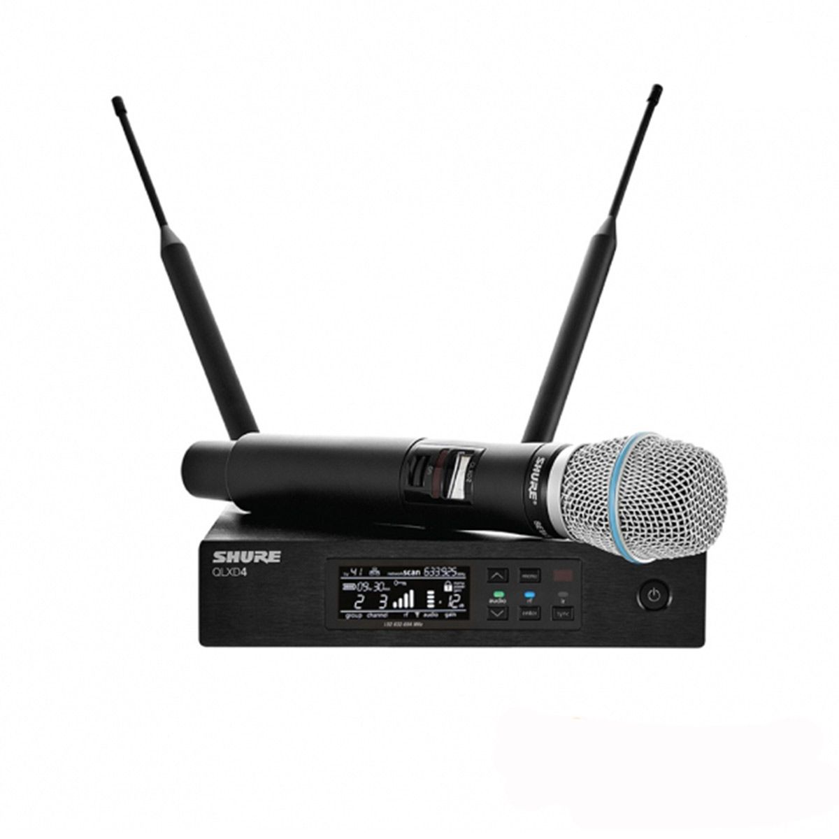 SHURE QLXD24A/B87-Q12 ไมโครโฟนไร้สายแบบไมค์เดียว คลื่นความถี่ 748-758 MHz
