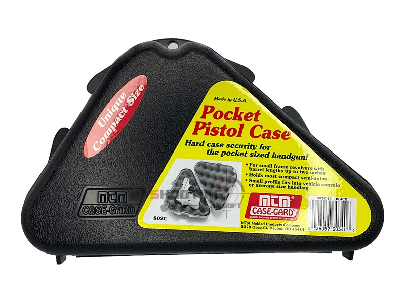 กล่องเก็บปืนสั้น MTM CASE-GARD 802C-40