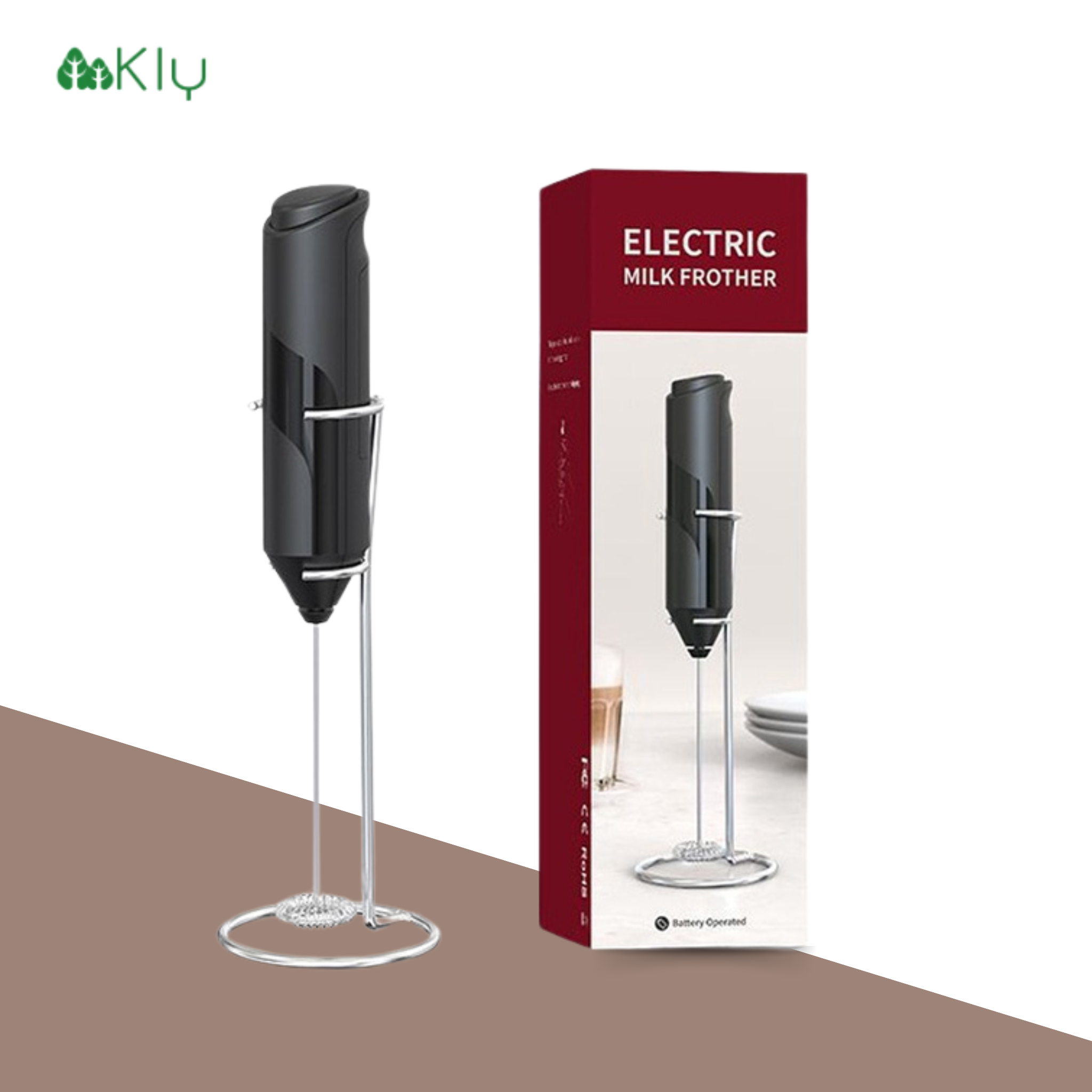เครื่องตีฟองนม ตีไข่ สำหรับผสมเครื่องดื่ม ทำฟอง Milk frother
