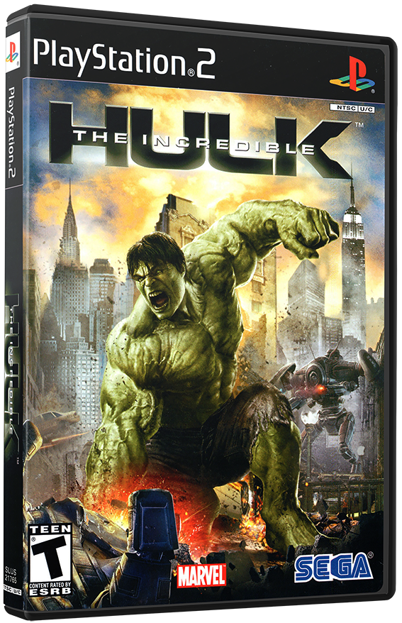 แผ่นเกมส์ PS2 : Incredible Hulk, The