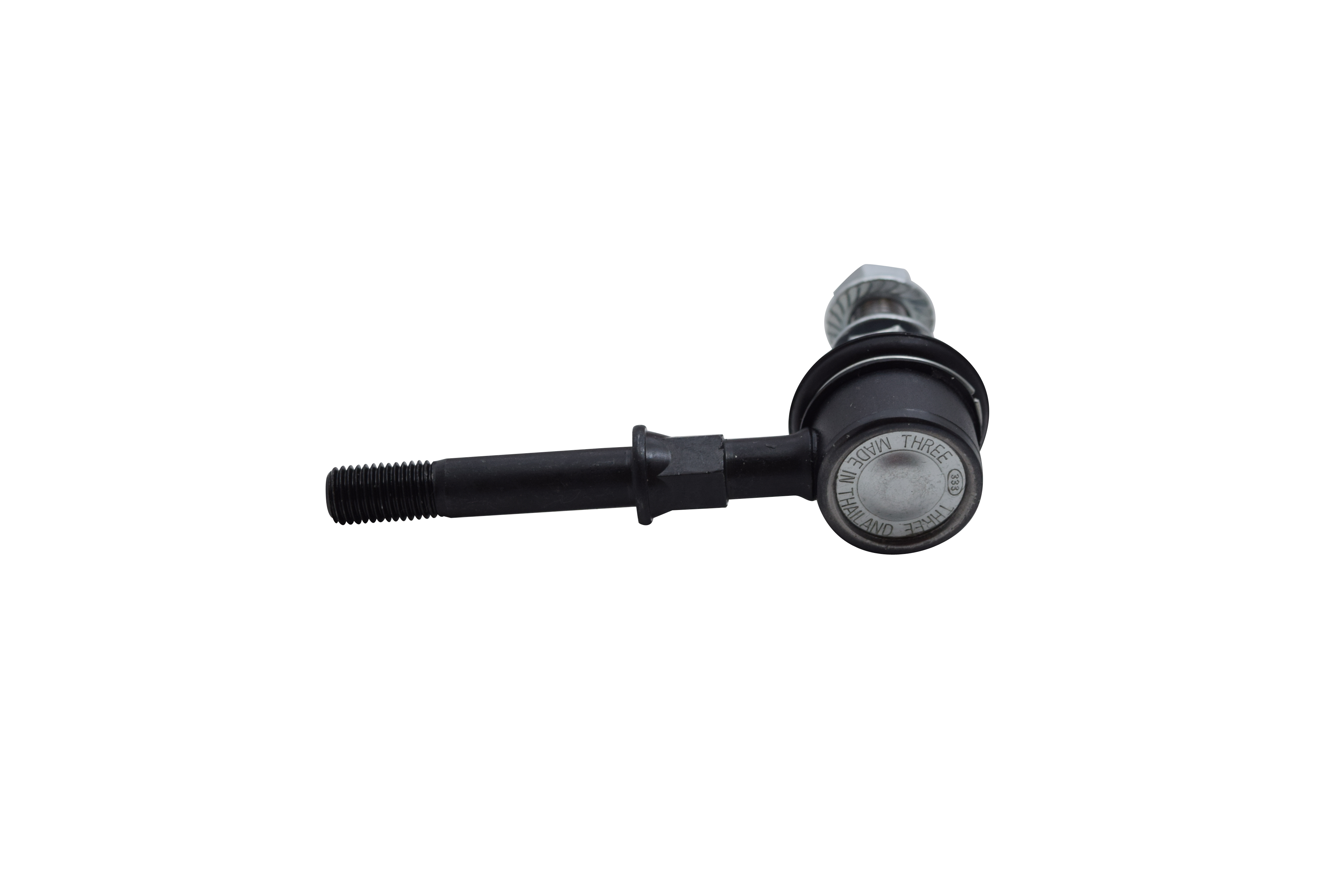 (ประกัน 6 เดือน) ลูกหมากกันโคลงหน้า (พร้อมลูกยาง) MITSUBISHI MIRAGE / ATTRAGE ปี 2011-On มิตซูบิชิ มิราจ แอททราจ / ขนาด ยาว A 71 mm. / เกลียวเสื้อ B 10 mm. / ตัวเลขบอกทิศ C 24' / 3L-7390 / ยี่ห้อ 333 (1คู่ 2 ตัว) (STABILIZER LINK FRONT) (ซ้าย / ขวา)