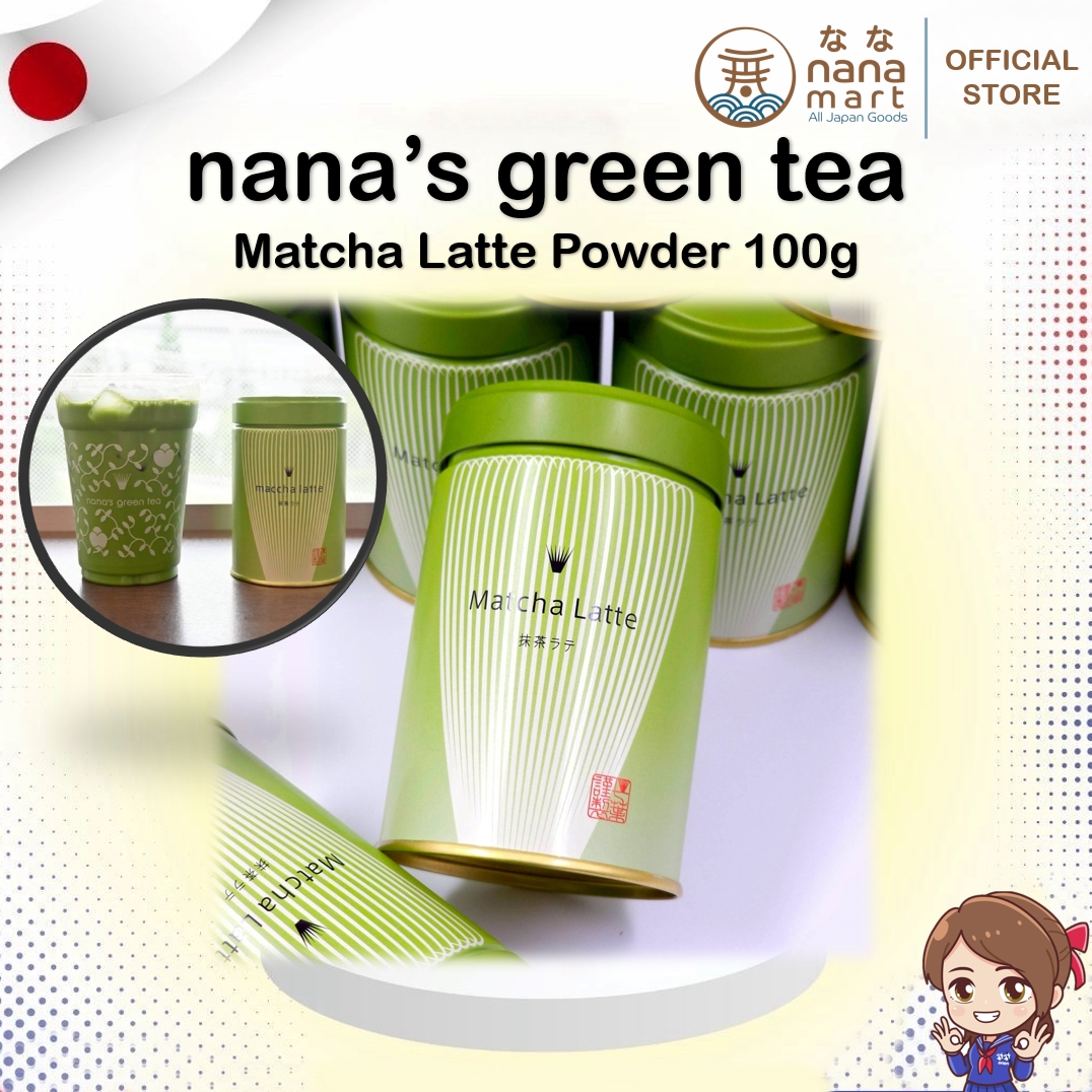 Nana’s green tea Matcha Latte Powder มัทฉะลาเต้ ขนาด 100g **พร้อมส่ง ลอตใหม่**