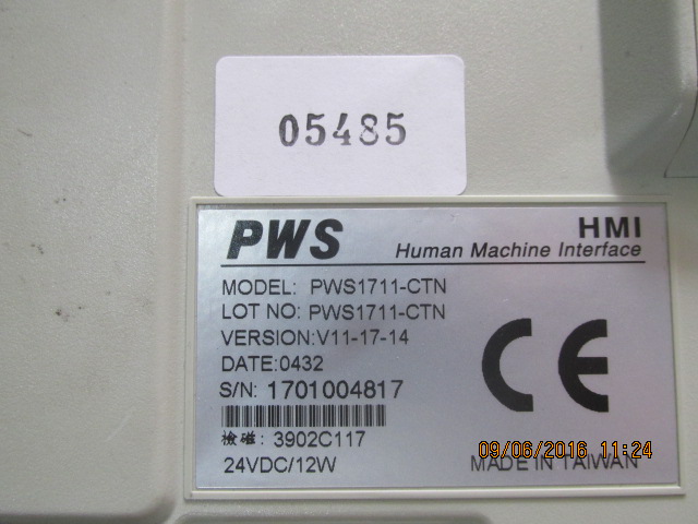 Hitech hmi รุ่น PWS1711-CTN