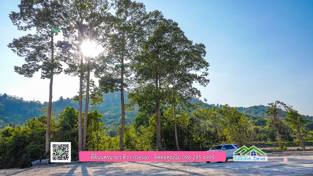 ที่ดินนครนายก แบ่งขายแปลงเล็ก ขนาด 210-803 ตร.ว. ใกล้แหล่งท่องเที่ยวจุดชมวิว