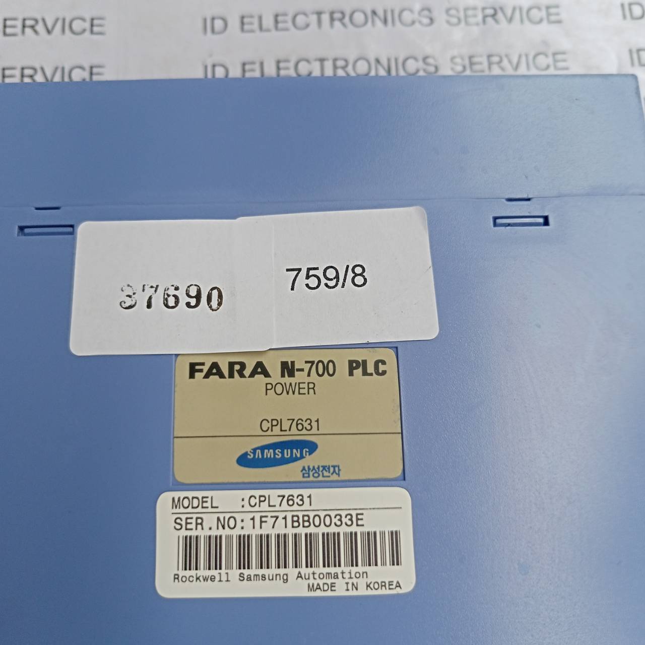 PLC " SAMSING " MODEL : CPL7631