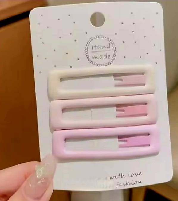 💗มาหยากิ๊ฟช้อป💗กิ๊บโบว์ติดผม พิมพ์ลาย และสีเรียบพาสเทล น่ารักดูดี แฟชั่นประดับผมสำหรับผู้หญิง 2-3 ชิ้น ขนาด 5 ซ.ม.