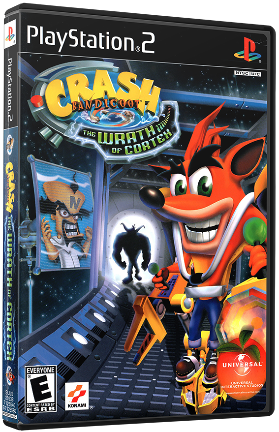 แผ่นเกมส์ PS2 : Crash Bandicoot - The Wrath of Cortex