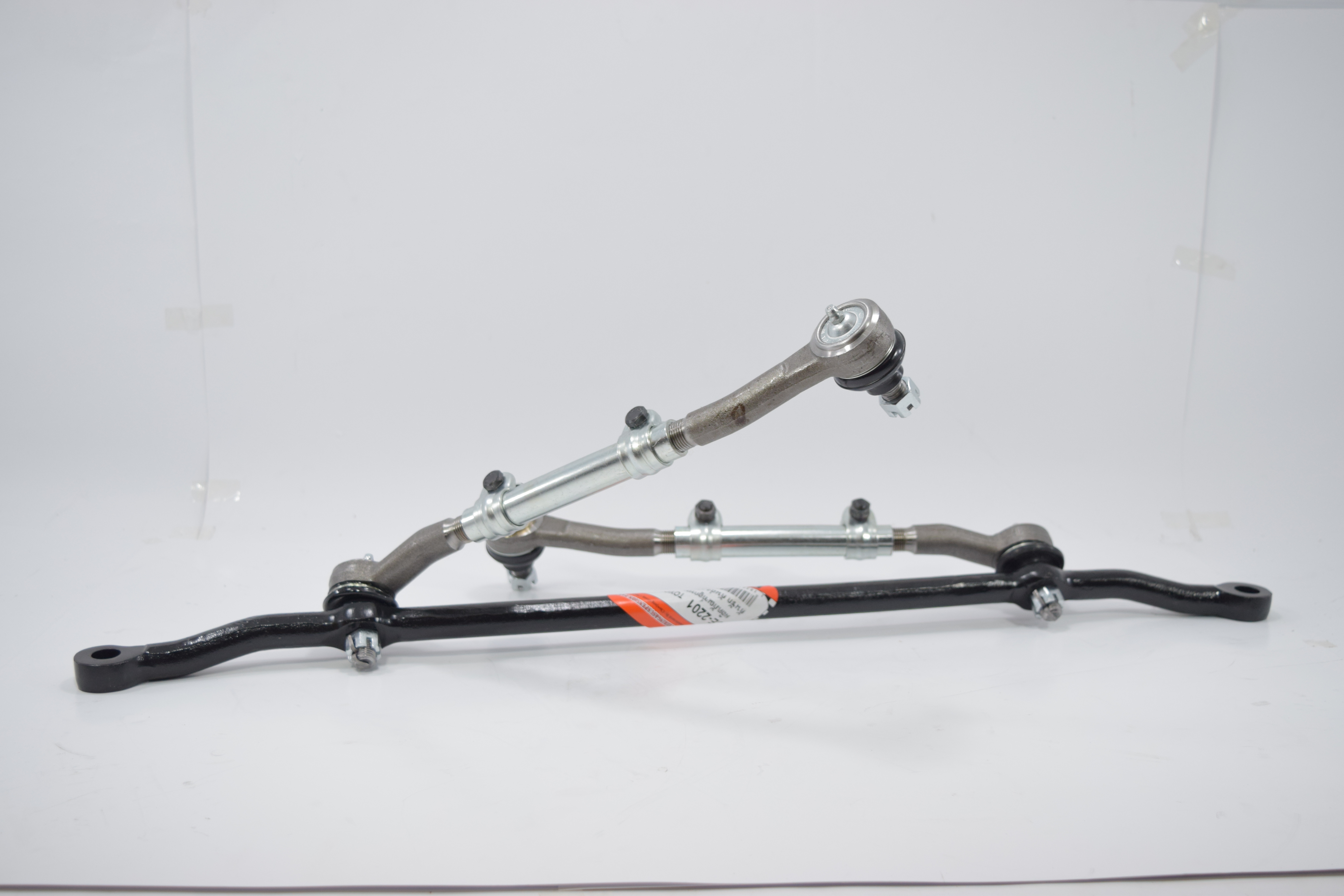 (ประกัน 6 เดือน) คันส่งกลางยกชุด TOYOTA HILUX RN.25 (ไม่มีขาไก่) / โตโยต้า ปี 73-78 / 3CE-2201 / พวงมาลัยขวา (CENTER LINK, ROD END) ยี่ห้อ 333 (ยกชุด)