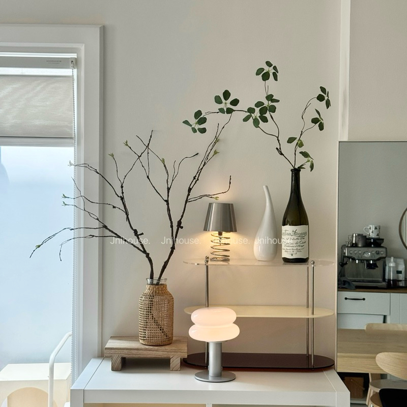 [พร้อมส่ง] Jnihouse : กิ่งไม้ประดิษฐ์สูง 70 cm (มีใบจิ๋วๆที่ปลายก้าน)