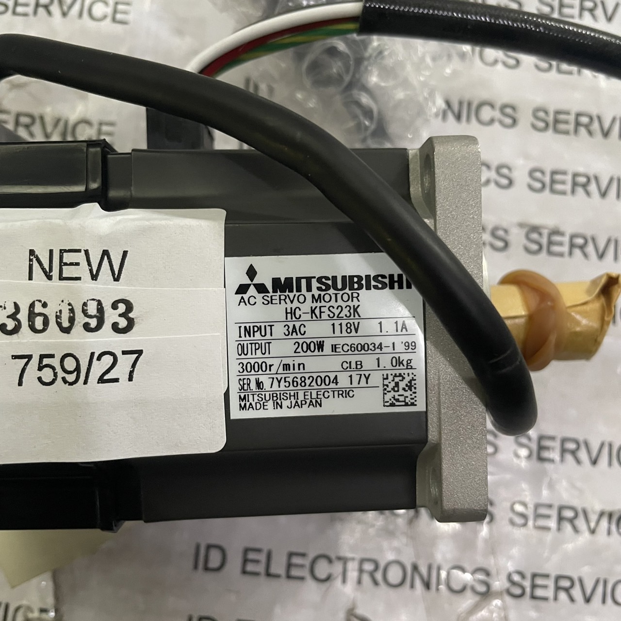 รับซ่อม HC-KFS23K SERVO MOTOR "MITSUBISHI"