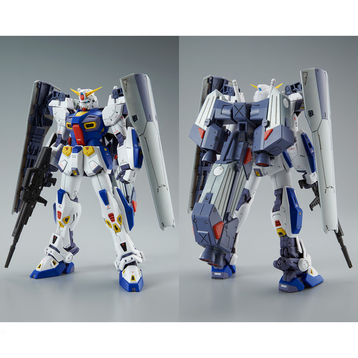 MG 1/100 GUNDAM F90 + MISSION PACK O & U & C & T & P TYPE Free MISSION Hanger