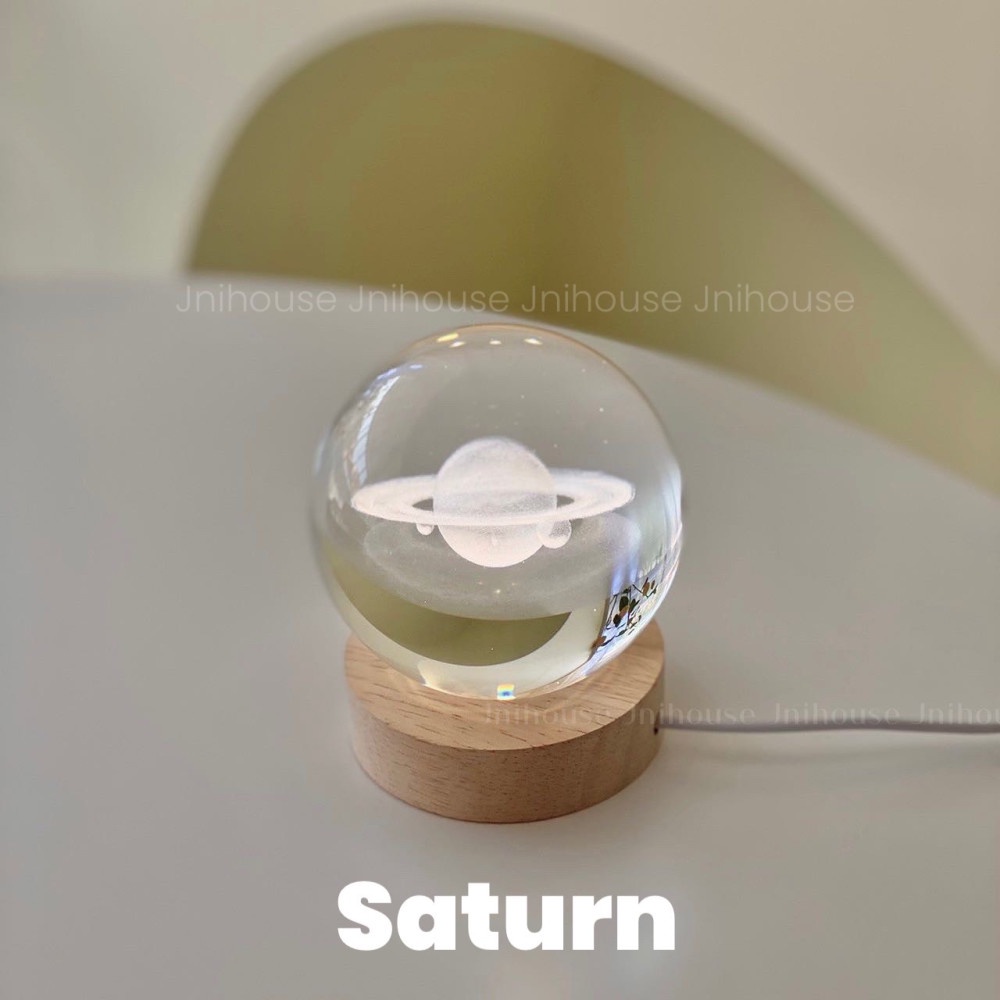 [พร้อมส่ง] Jnihouse : 3D LED Crystal Ball (มี3แบบให้เลือก)
