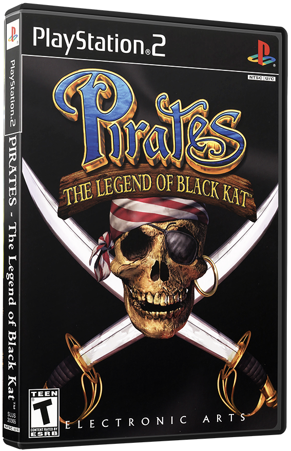 แผ่นเกมส์ PS2 : Pirates - The Legend of Black Kat