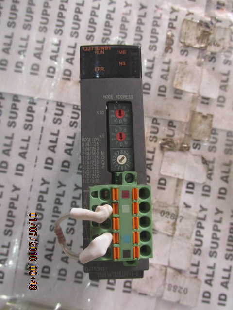 PLC " MITSUBISHI " MODEL : QJ71DN91