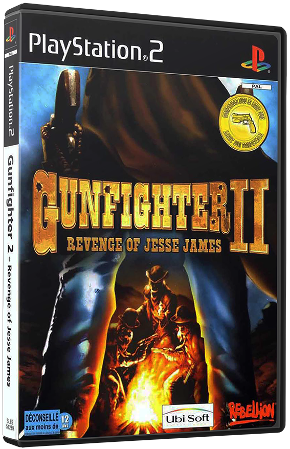 แผ่นเกมส์ PS2 : Gunfighter II - Revenge of Jesse James