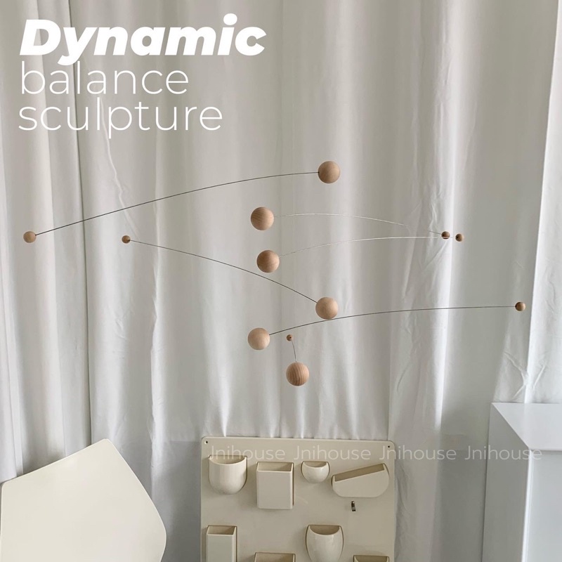 [พร้อมส่ง] Jnihouse : โมบายประดับ Dynamic balance sculpture