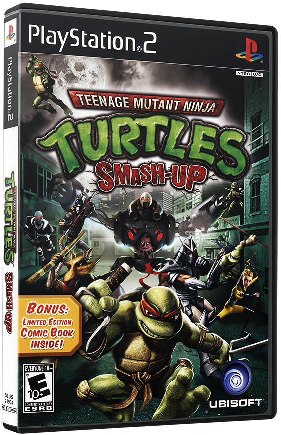แผ่นเกมส์ PS2 : Teenage Mutant Ninja Turtles - Smash-Up