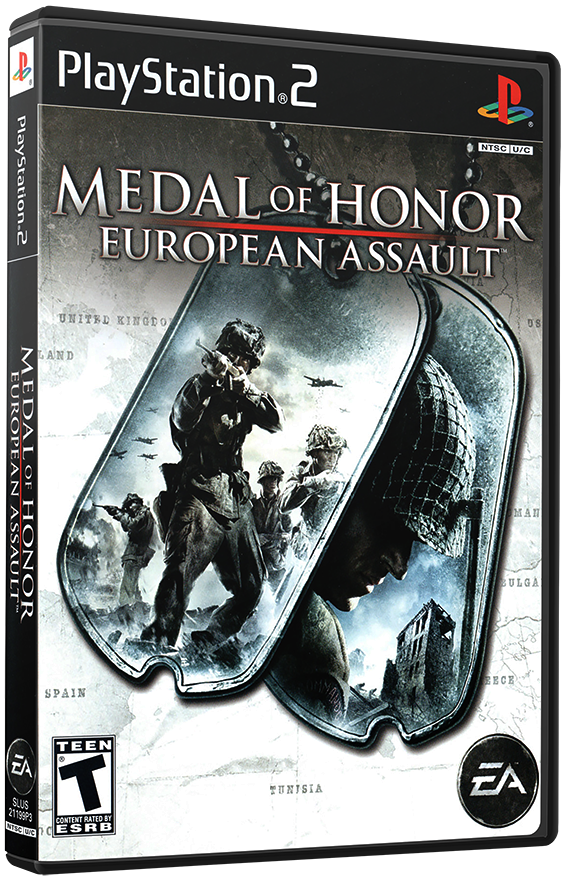 แผ่นเกมส์ PS2 : Medal of Honor - European Assault