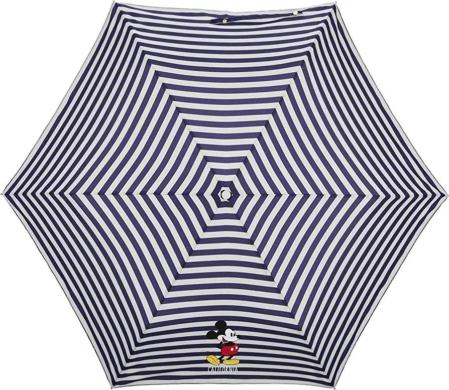 ร่ม Wpc ©. ร่มกันฝน ร่มกันแดด × DISNEY (mickey mouse) Folding Umbrella (50 cm) Clutch Bag Type
