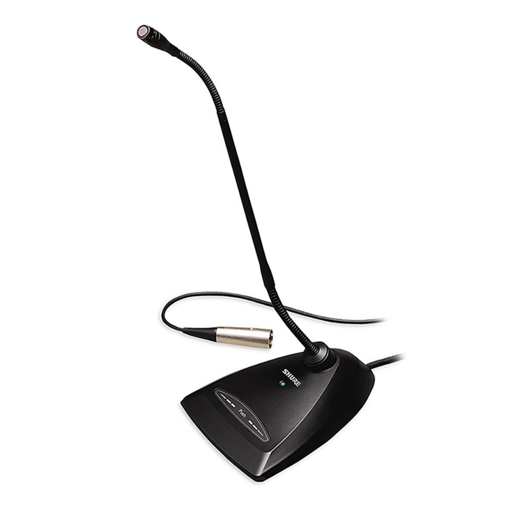 SHURE MX412D/C Desktop Gooseneck Microphones ก้านไมค์ยาว 12 นิ้ว