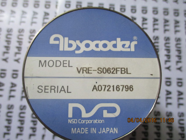 ENCODER "NSD" MODEL : VRE-S062FBL