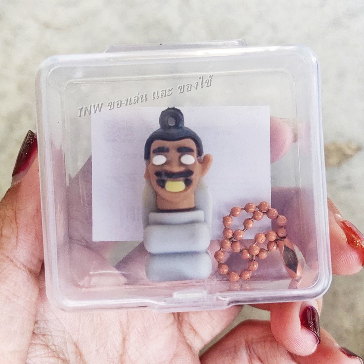 🚽 พวงกุญแจสกีบีดี้ Skibidi Toilet แบบกล่อง คละแบบ 🚽