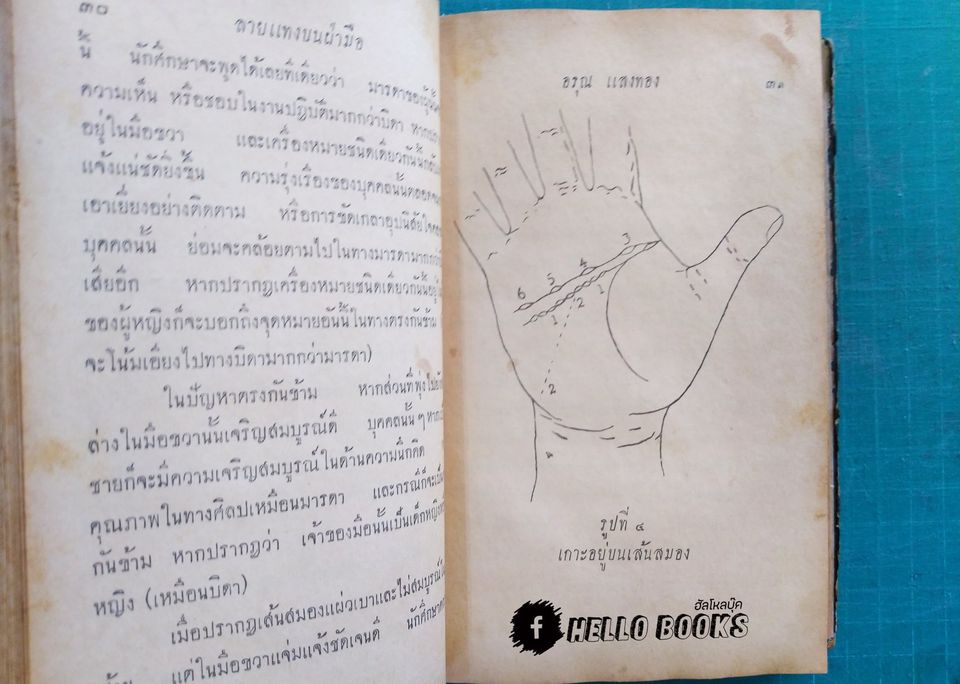 ลายแทงบนฝ่ามือ