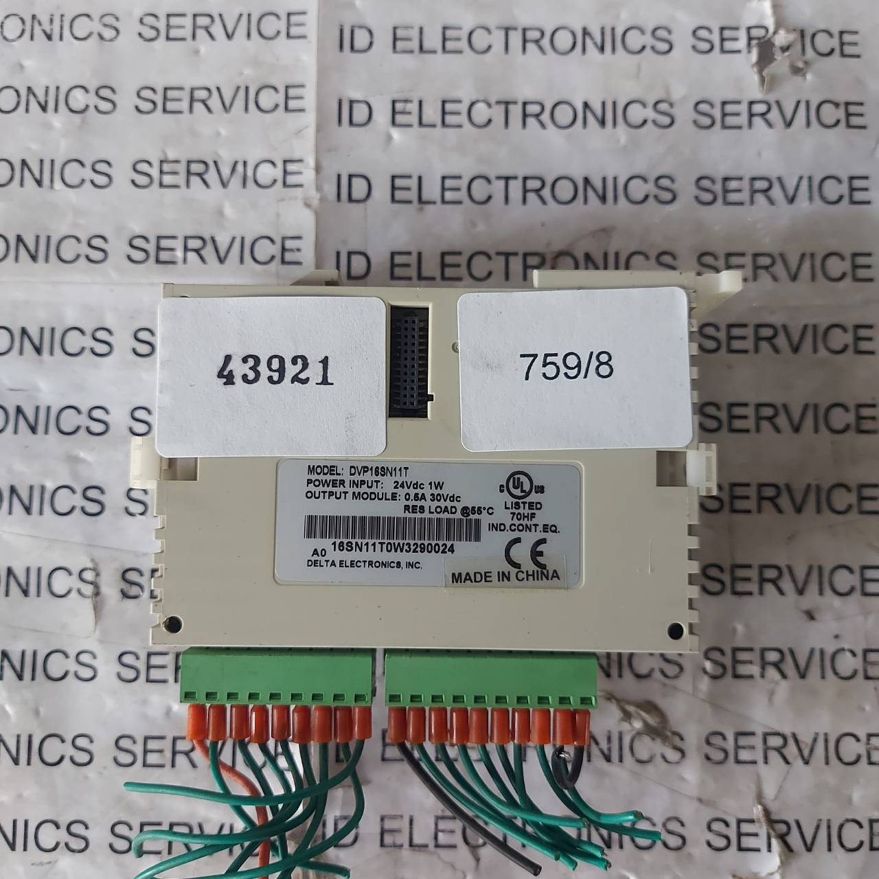 PLC " DELTA " MODEL : DVP16SN11T