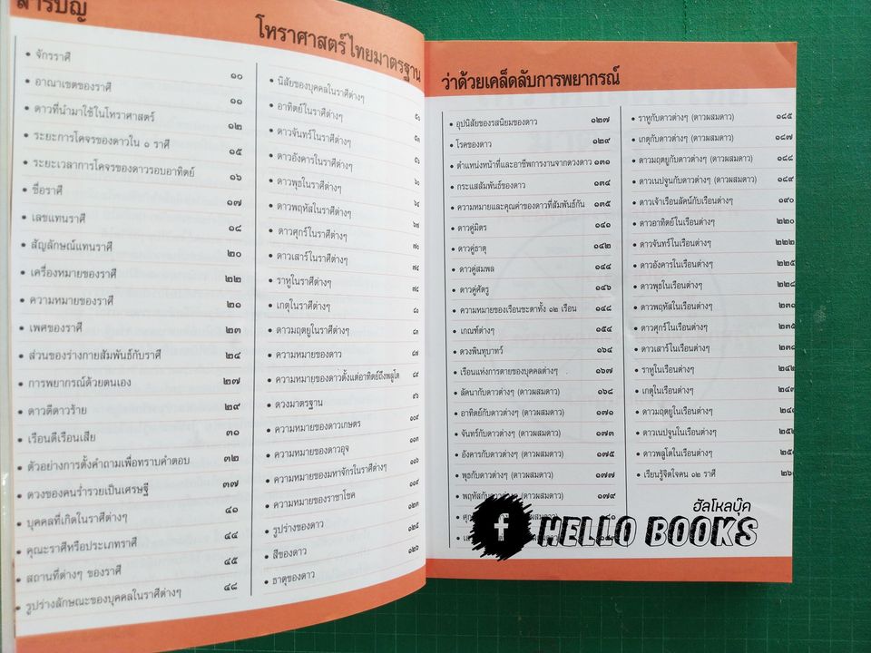 โหราศาสตร์ไทยมาตรฐานว่าด้วยเคล็ดลับการพยากรณ์