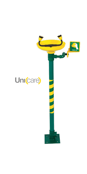 อ่างล้างตา แบบกัลวาไนซ์สตีล/ABS Model LSE 1 GI Brand UNICARE