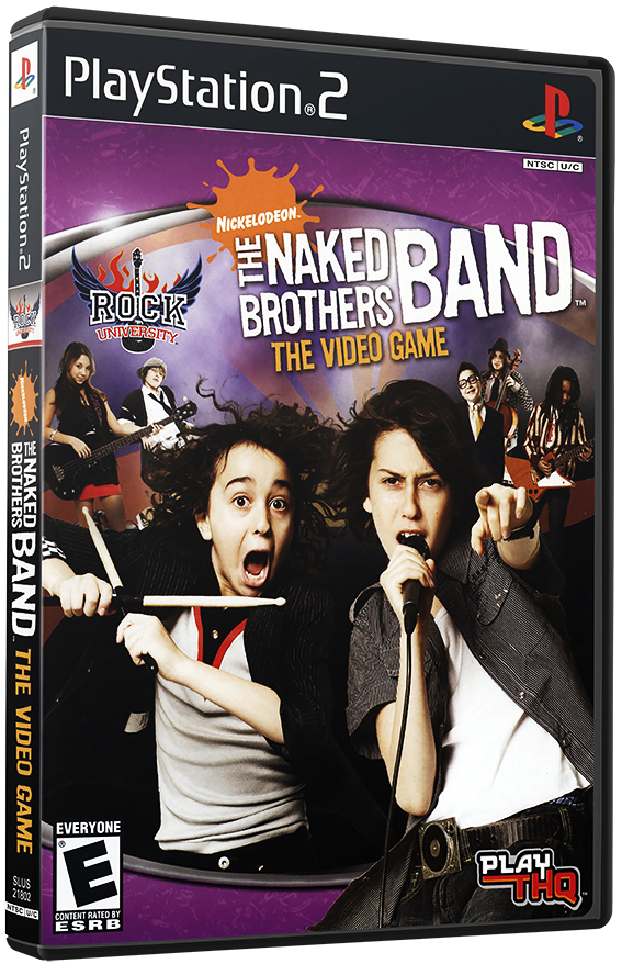 แผ่นเกมส์ PS2 : Rock University Presents - The Naked Brothers Band - The Video Game