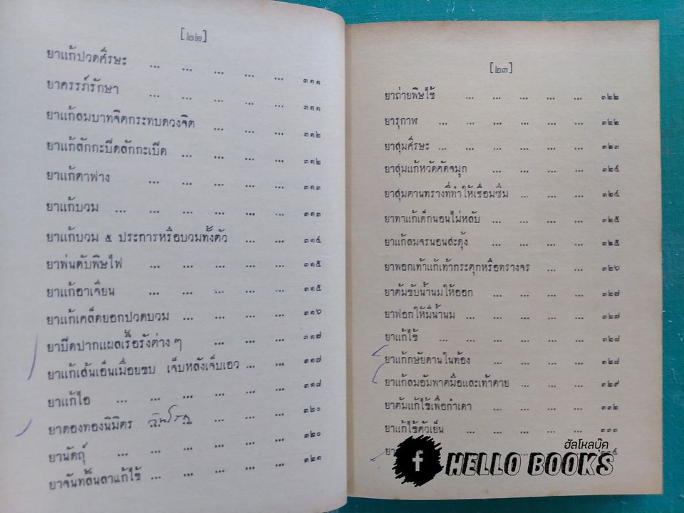 ตำรายาไทยแผนโบราณ เล่ม ๑-๑๒