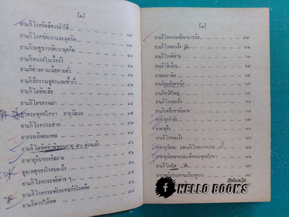 ตำรายาไทยแผนโบราณ เล่ม ๑-๑๒