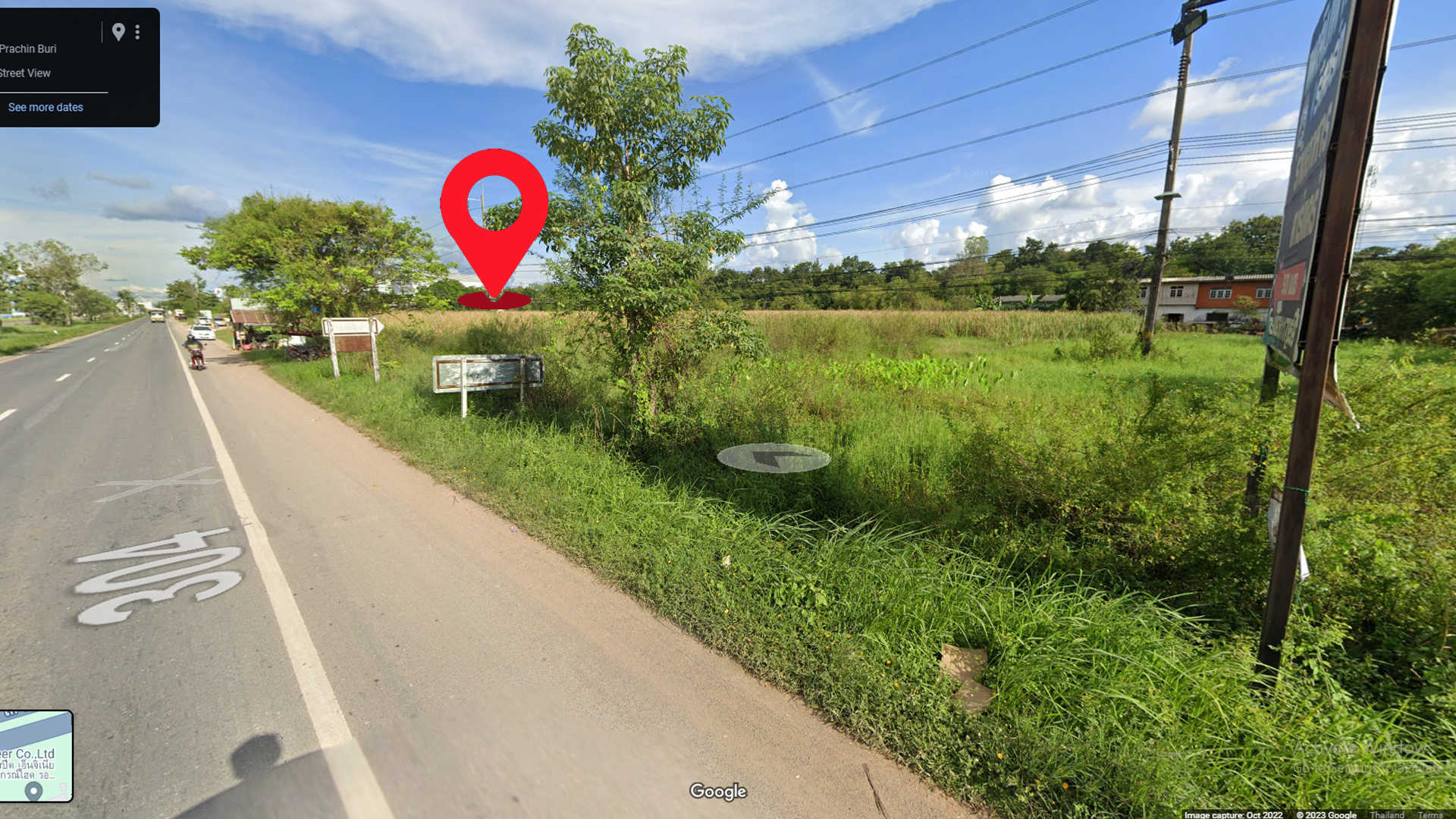 ขายที่ดินติดถนนสาย 304 ฉะเชิงเทรา-กบินทร์บุรี 6.1 ไร่ ราคา 48.8 ลบ. เหมาะสำหรับ สร้างปั๊มน้ำมัน ห้างค้าส่ง-ค้าปลีก ห้างขายวัสดุก่อสร้าง ร้านอาหาร ร้านขายของฝาก ร้านกาแฟ ที่พักริมข้างทาง รีสอร์ทโฮมสเตย์ โรงแรม แหล่งท่องเที่ยว โรงงาน คลังสินค้า ตลาด ร้านกาแ