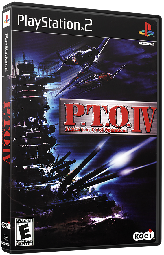 แผ่นเกมส์ PS2 : P.T.O. IV - Pacific Theater of Operations