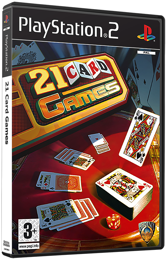 แผ่นเกมส์ PS2 : 21 Card Games