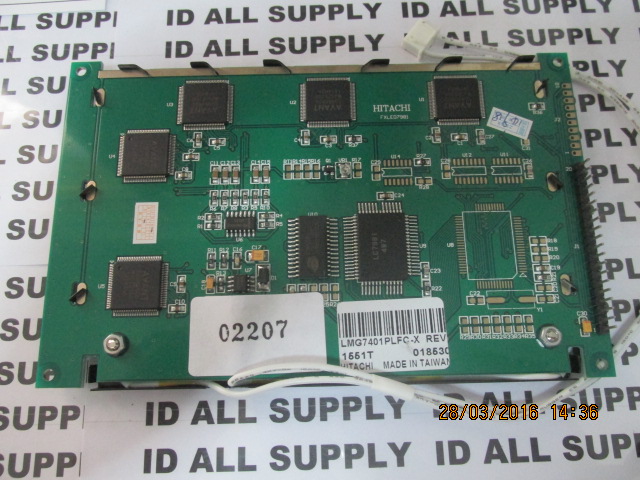 LCD PANEL " HITACHI " MODEL : LMG7401PLFC-X
