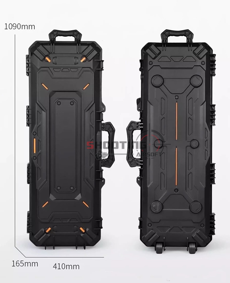 กล่องปืนยาว WST Safety Hard Case มีล้อลาก (43 นิ้ว)