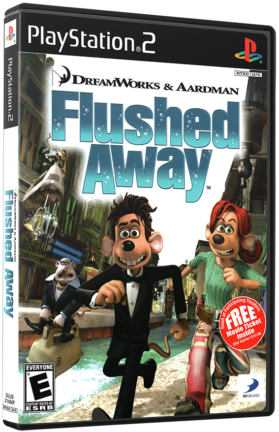 แผ่นเกมส์ PS2 : Flushed Away
