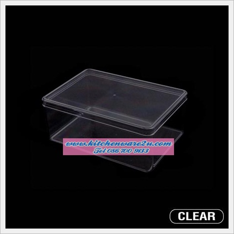 P06585 กล่องเหลี่ยมใส (13.5 x 20 x 8 cm) No.2870 (ราคาส่งต่อ 1 โหล: 12 ใบ;เฉลี่ย 57.5 บ/ใบ)